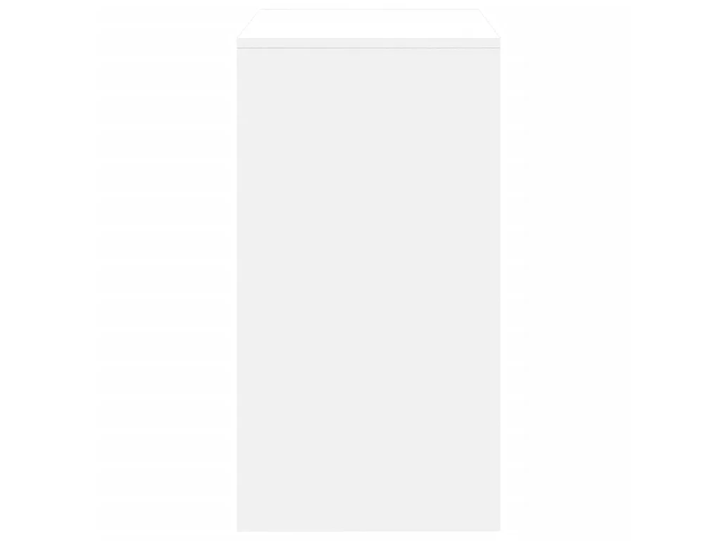 Tocador con taburete blanco 60x40x113,5 cm
