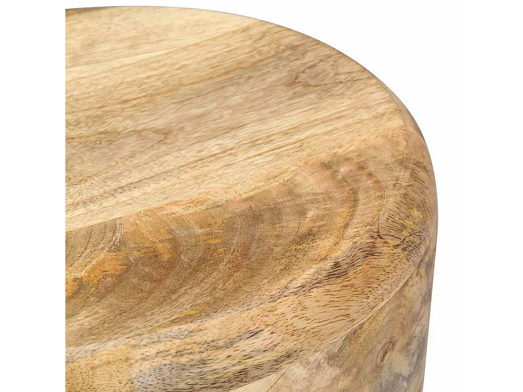 Chaises de bar lot de 2 bois de manguier solide