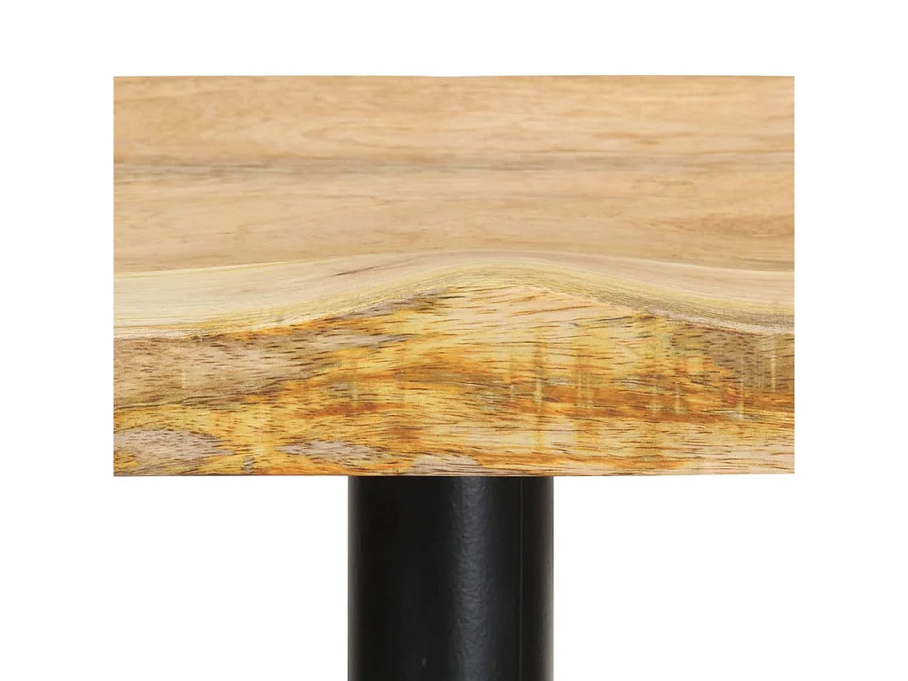 Sgabelli da Bar 2 pz 76 cm in Legno Massello di Mango