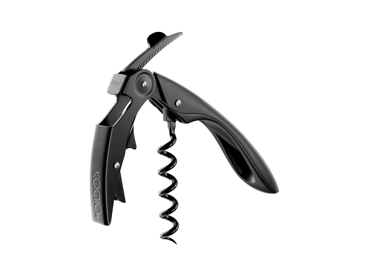 Pop - Tire-bouchon double levier high tech Noir