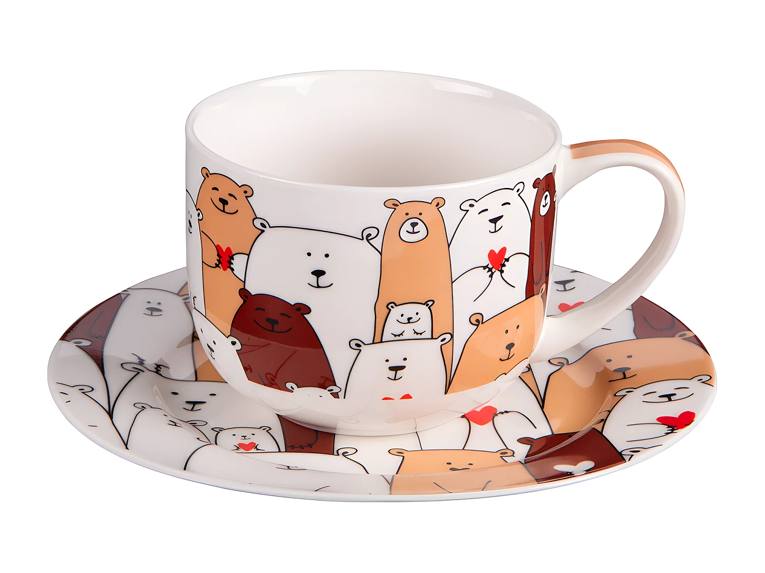 Coffret déjeuner Teddy 47 cl