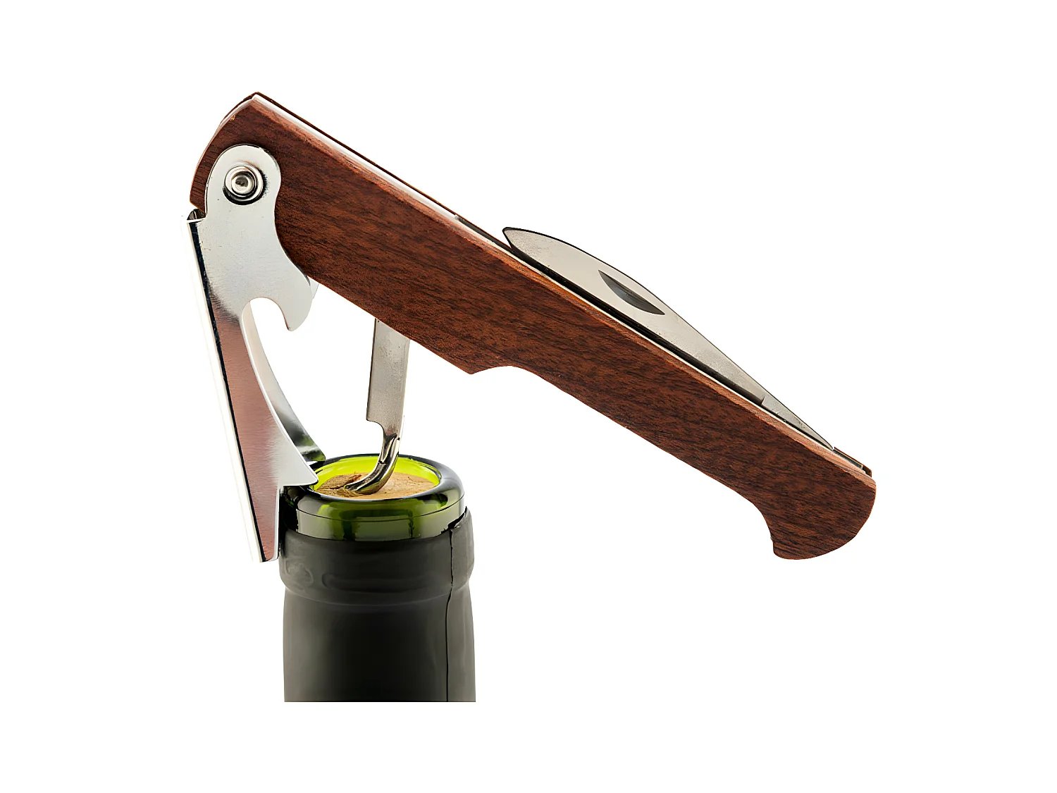 Hebelkorkenzieher aus Holz aus der Pop-Kollektion von Koala