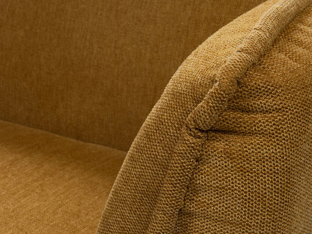 Fauteuil Provence 2 places moutarde