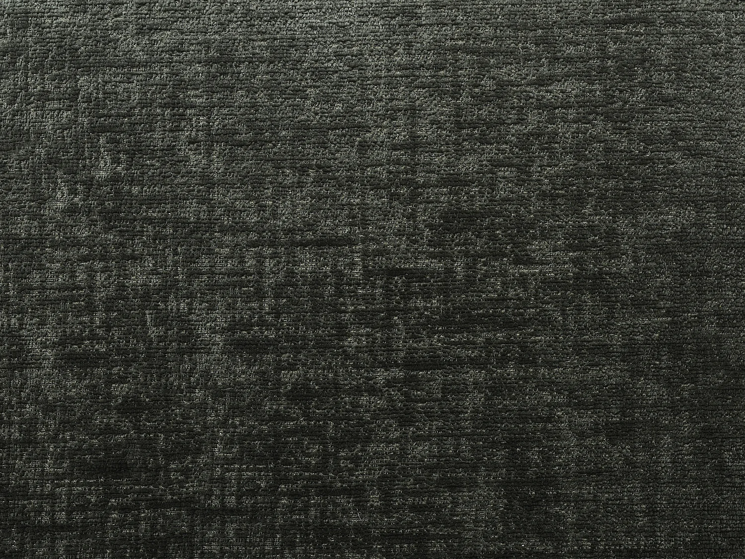 Stuhl mit Armlehnen 6er-Set - Stoff & schwarzes Metall - Grün - AVRELA