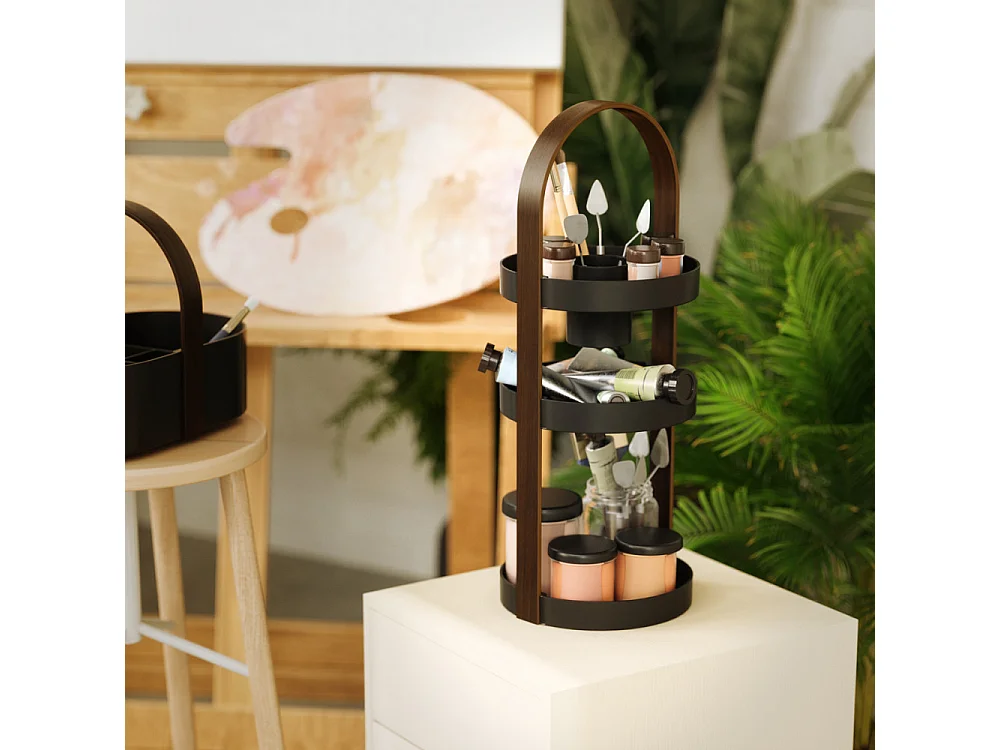 Organiseur à cosmétique Bellwood Noir  Umbra