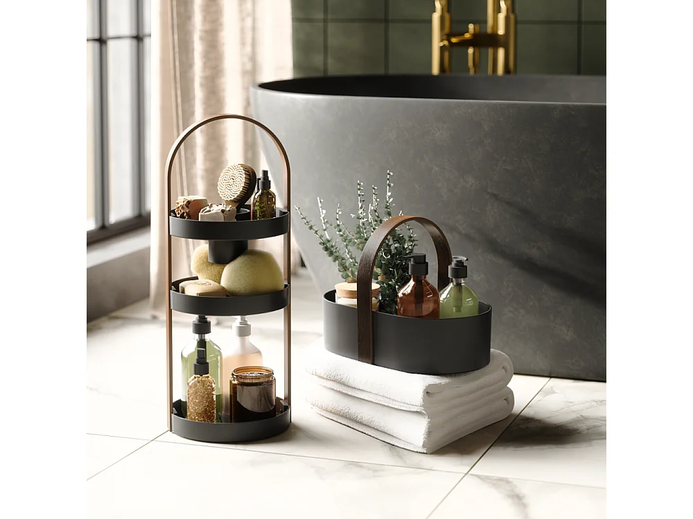 Organiseur à cosmétique Bellwood Noir  Umbra