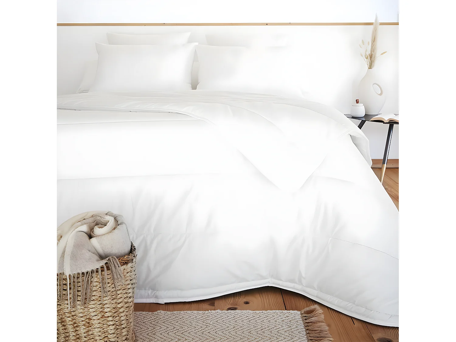 SWETLINE - Couette Coton anti-acariens 240 x 220 cm