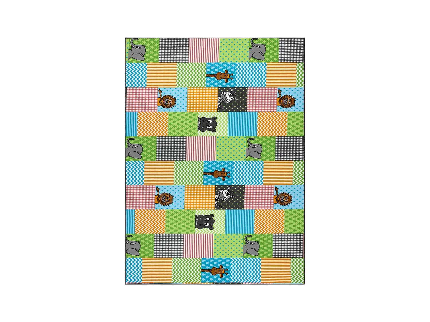 Tapis pour enfants ZOO animaux 100x300 cm