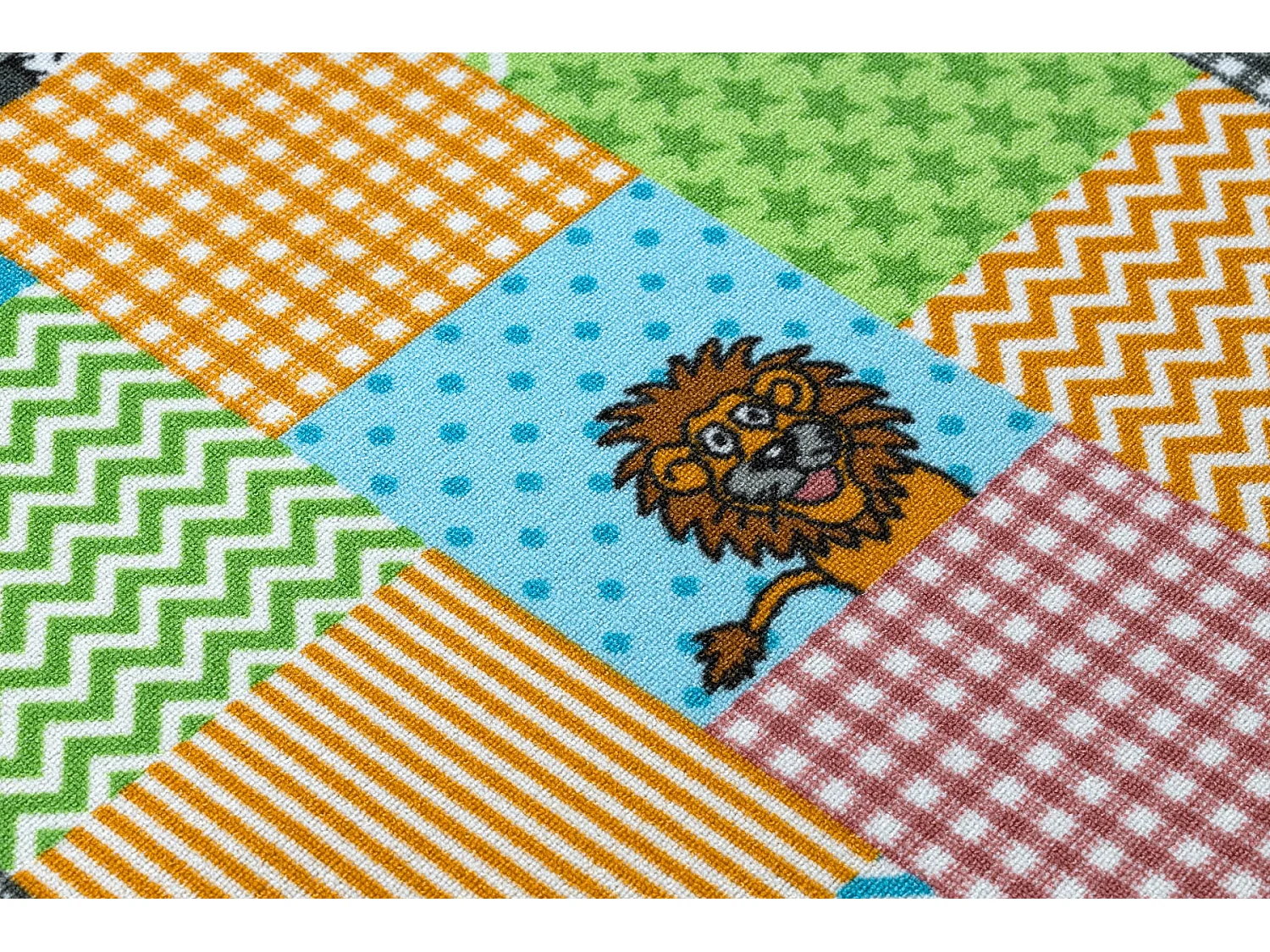 Tapijt voor kinderen ZOO dieren kinderen 150x250 cm