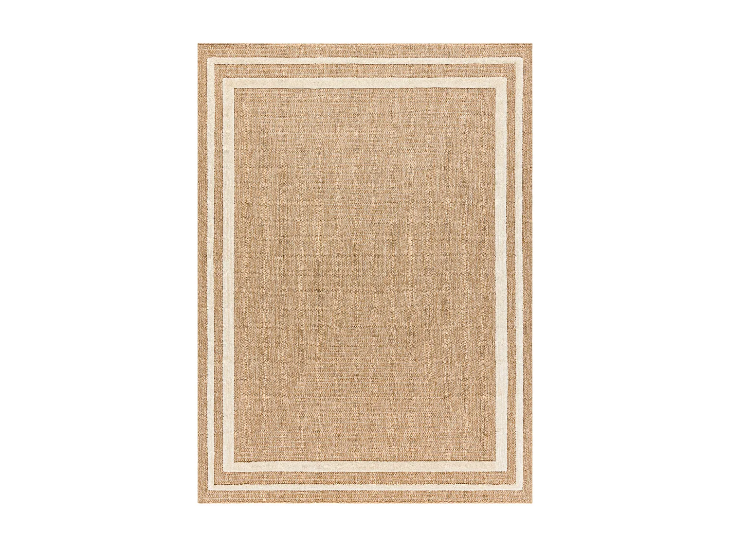 SPARK 0687A beige / room tapijt - Frame, sisal, structureel 200x290 cm