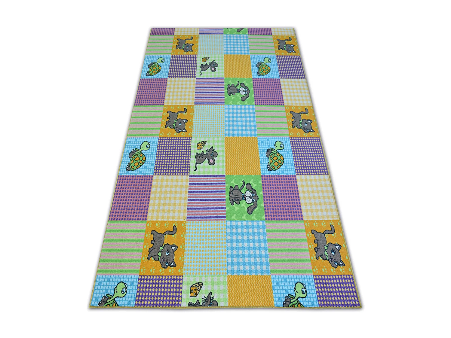 Tapis enfant PETS PETITS ANIMAUX 100x250 cm
