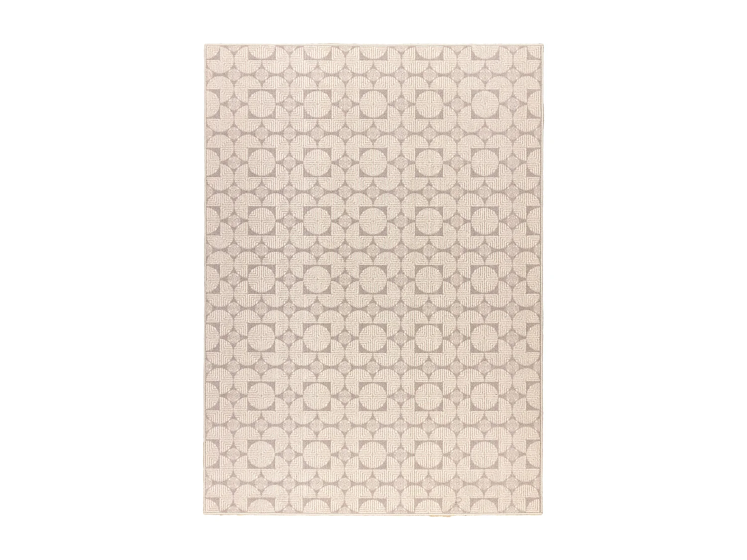 Tapis Laine ANGEL 7887 / 52022 Géométrique beige / gris 200x300 cm