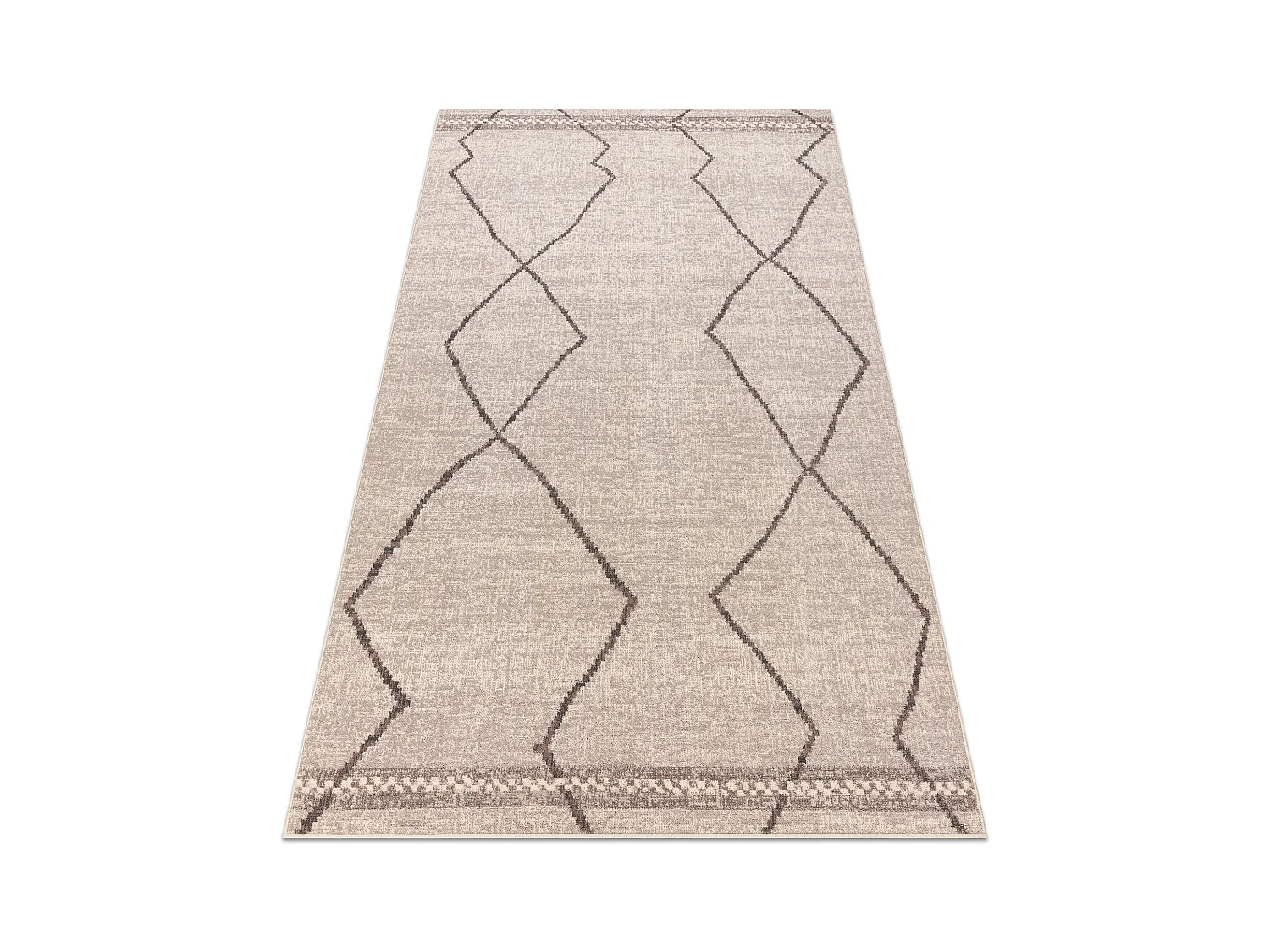 Tapis Laine ANGEL 1190 / 52022 Boho beige / gris 160x230 cm