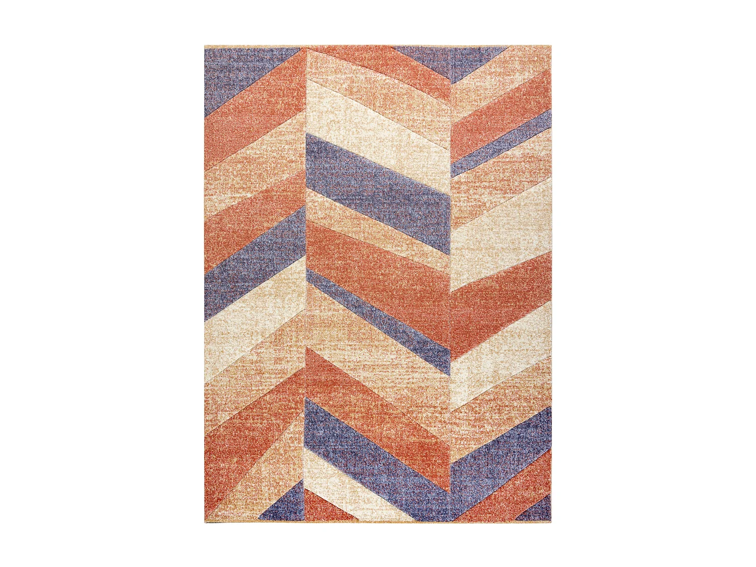 Tapijt FEEL 5673/17931 Zilverspar beige /terracotta/paars 80x150 cm