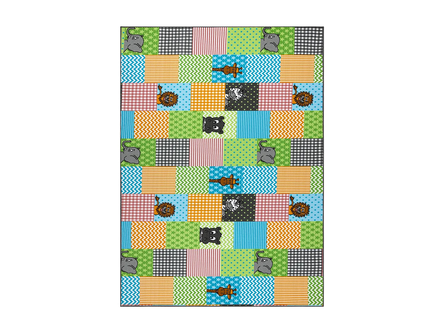 Dywan dla dzieci ZOO zwierzęta, zwierzątka dziecięcy 100x400 cm