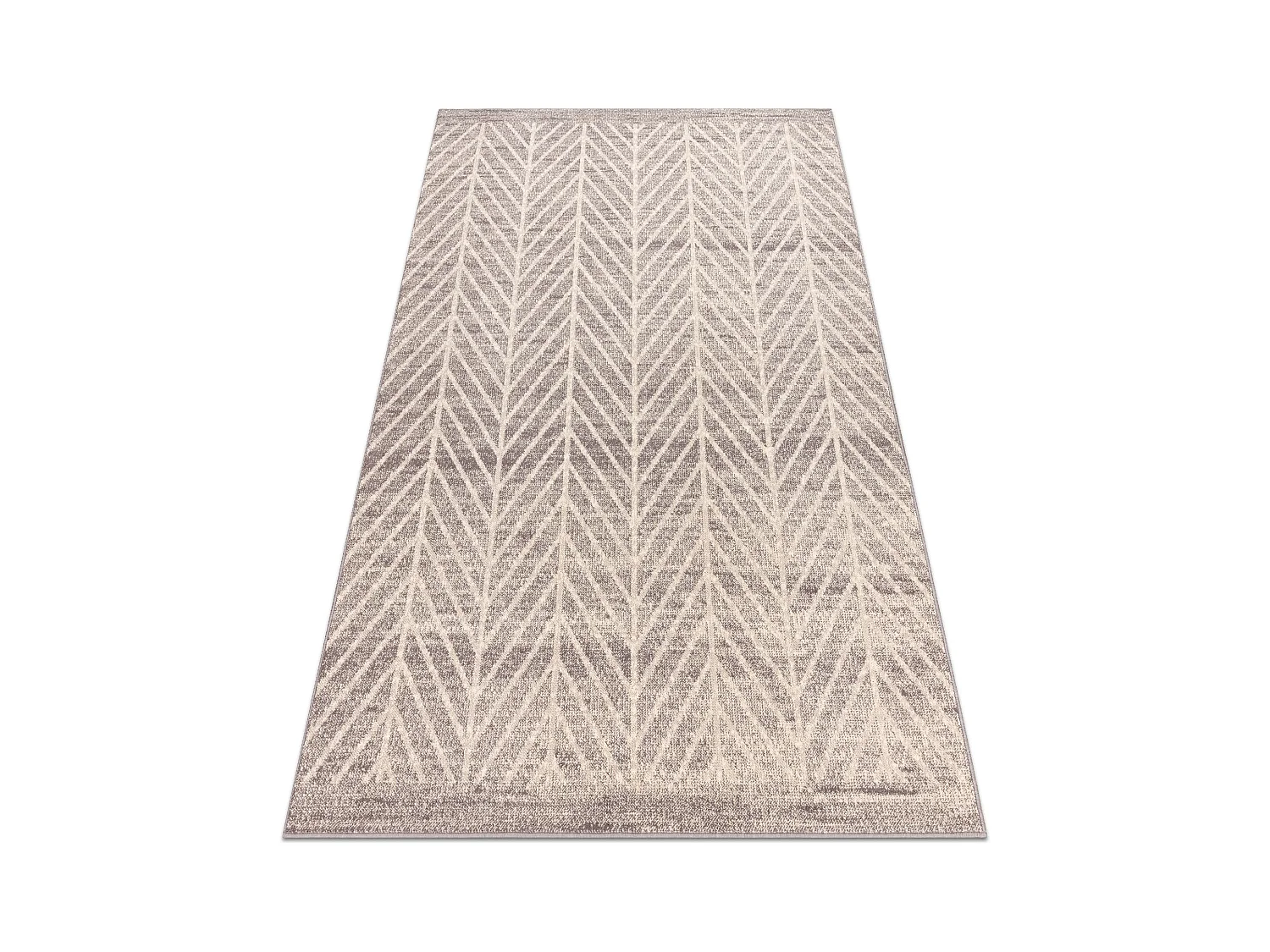 Tapis Laine ANGEL 1188 / 52033 Chevron beige / gris 160x230 cm