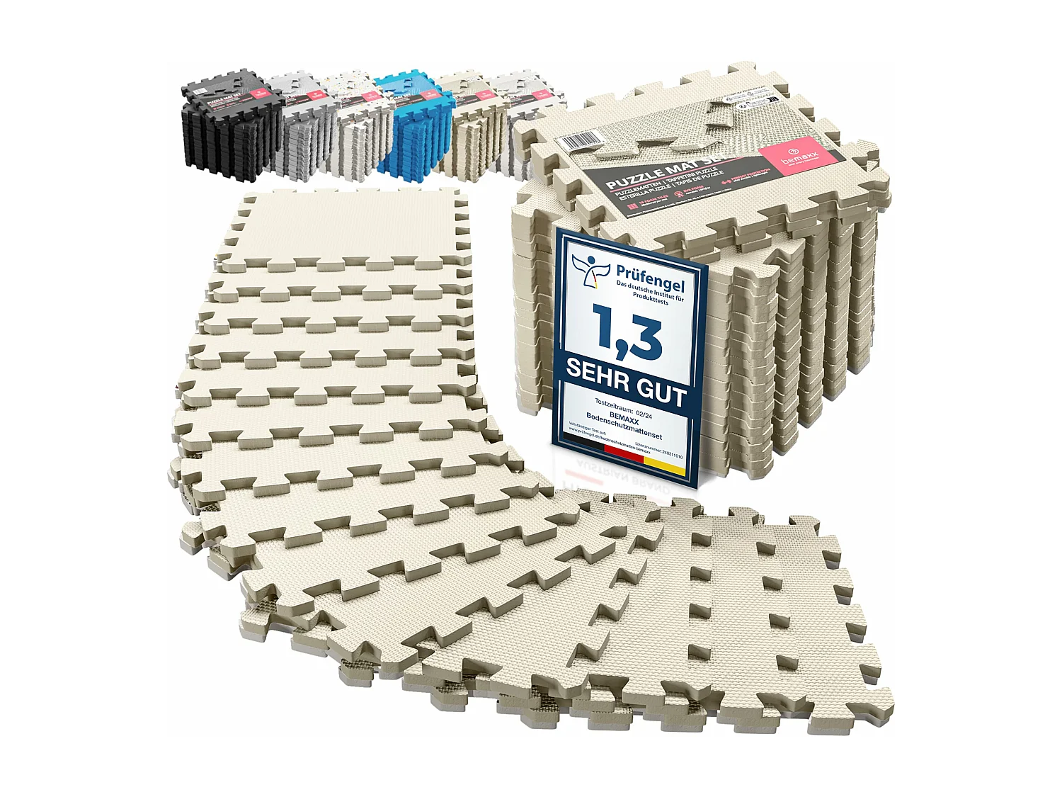 Schutzmatten Bodenschutzmatte Set Sportmatte