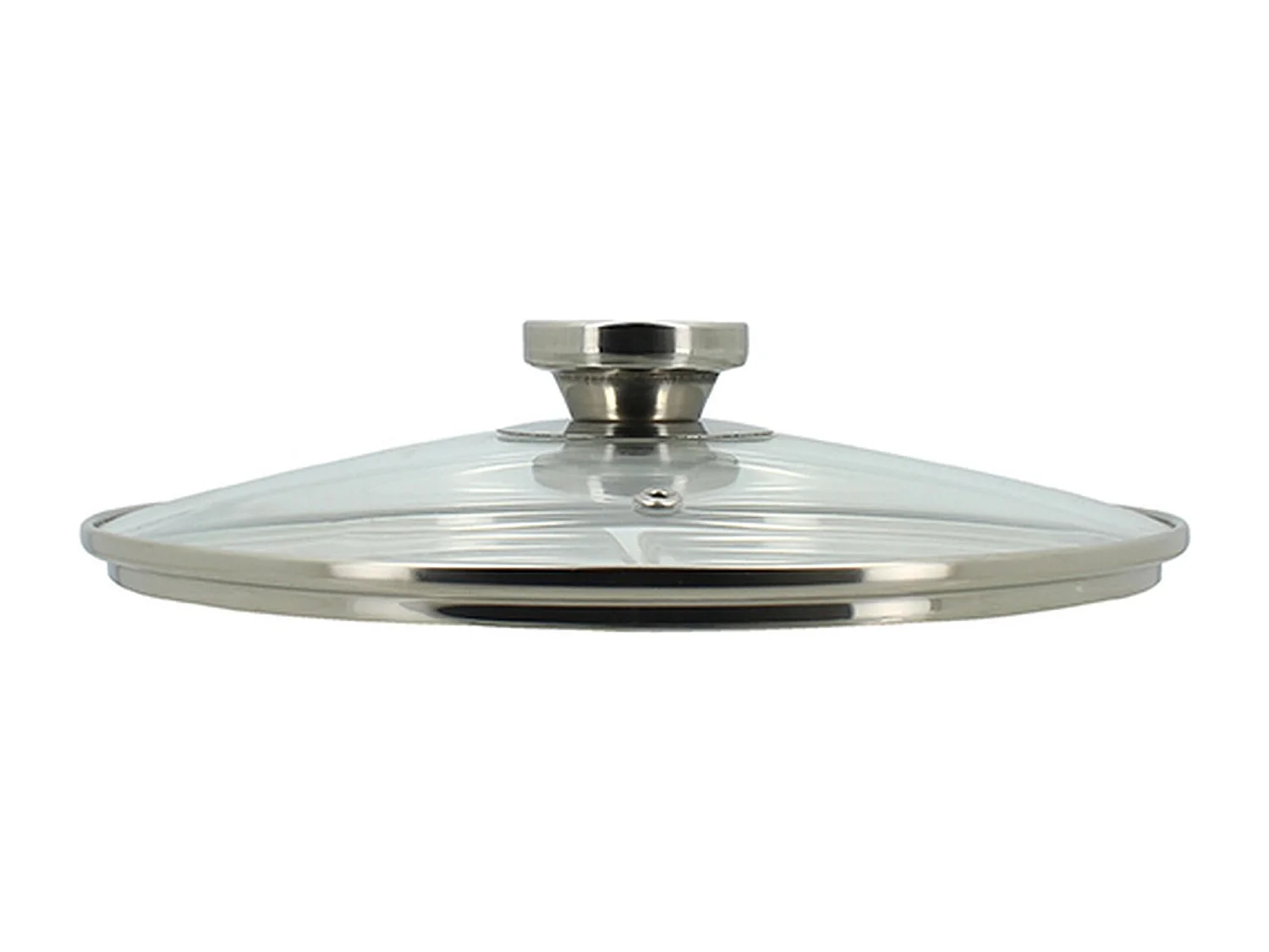 Menastyl - Marmite 9l 24cm En Acier Inoxydable Avec Couvercle En Verre