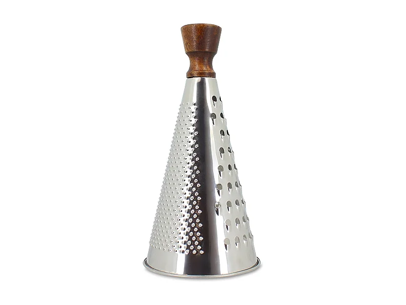 Menastyl - Rape A Fromage Ronde H24cm En Acier Inoxydable