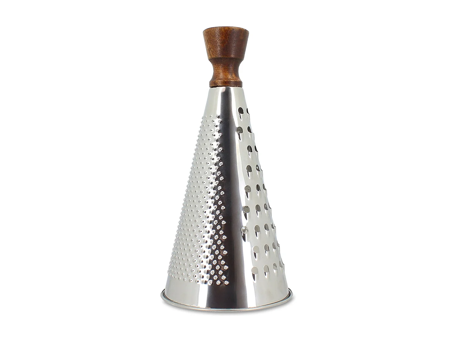 Menastyl - Rape A Fromage Ronde H24cm En Acier Inoxydable