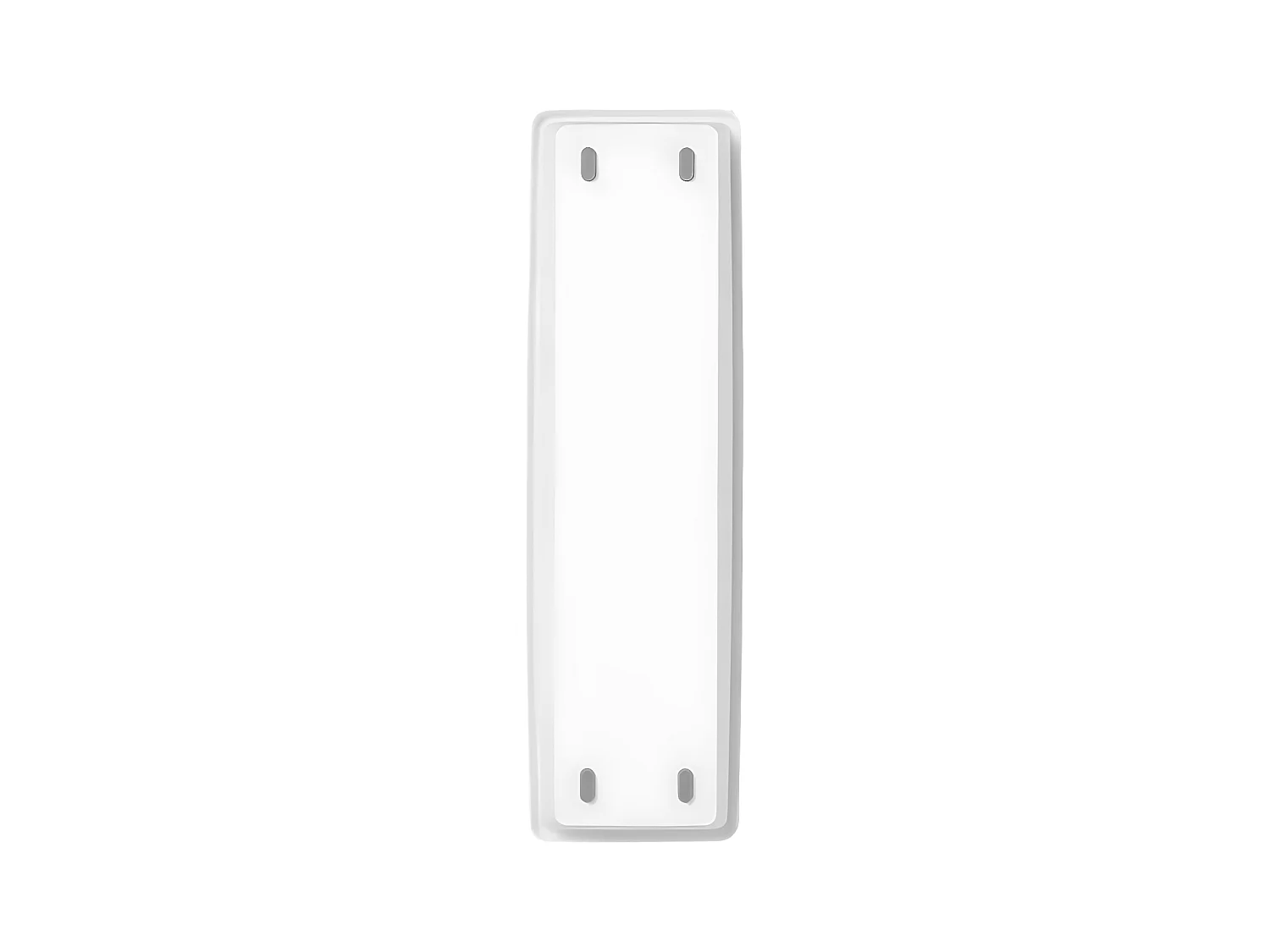 Range Couverts Blanc avec Surface en Caoutchouc Gris Antidérapante 33,2 x 9,5 x 5,2 cm