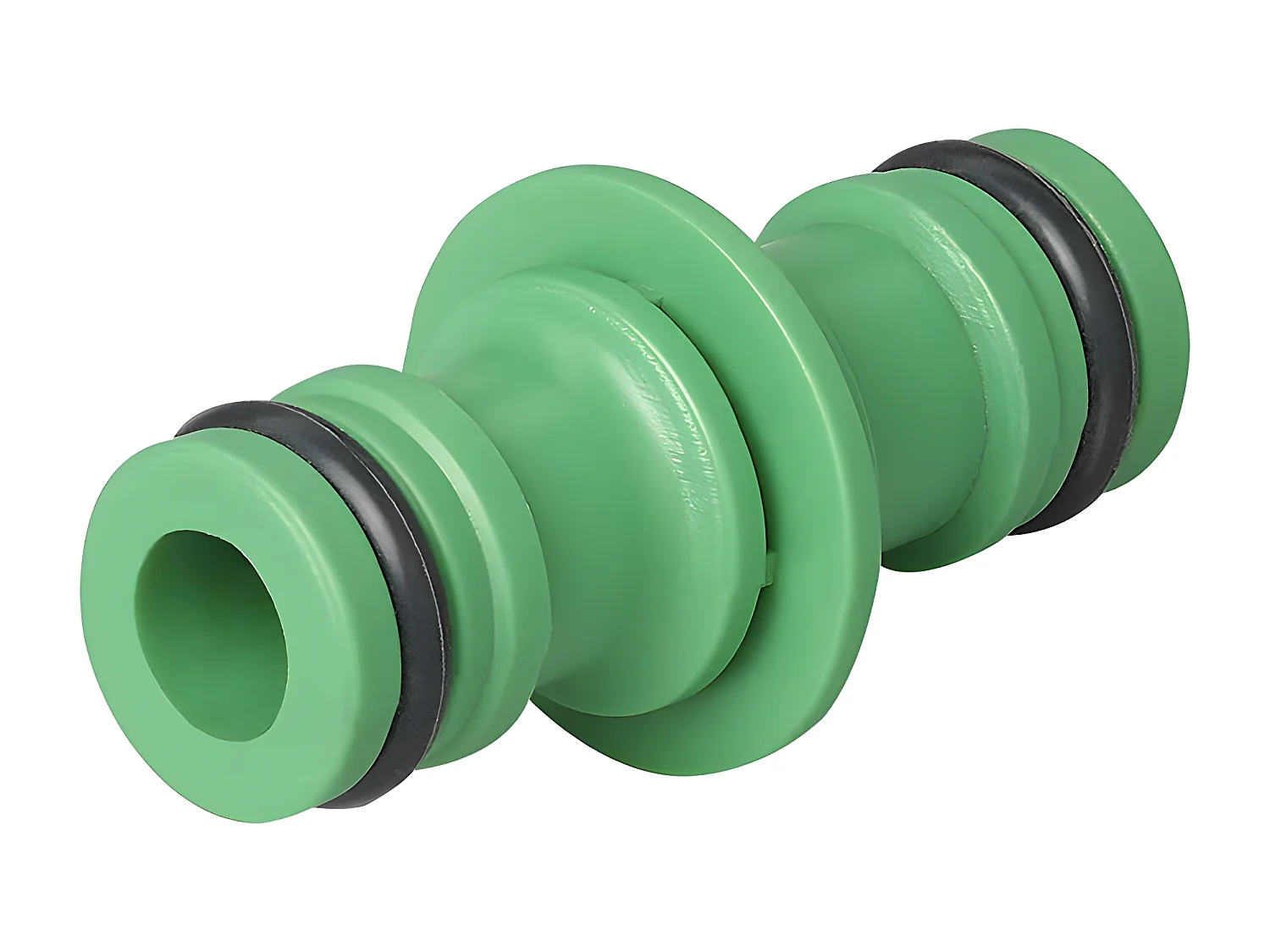 Connector voor 2 tuinslangen van alle grote merken - Multicolor