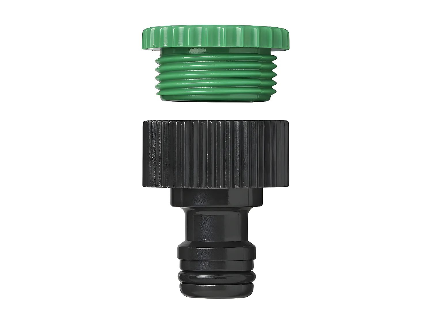 Adaptador de Torneira 2 em 1 para Roscas de 1/2" e 3/4" - Compatível com Todas as Grandes Marcas - Multicolorido