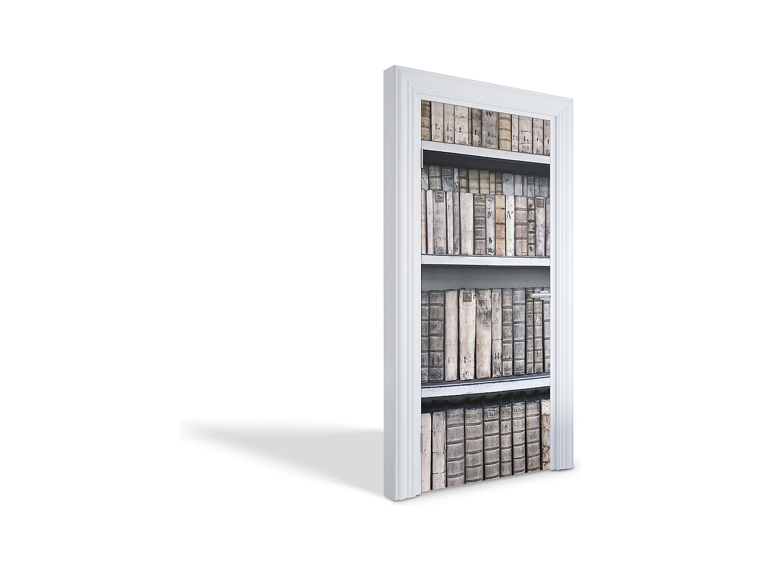 Selbstklebende Türaufkleber - Alte Bücher 95x205 cm