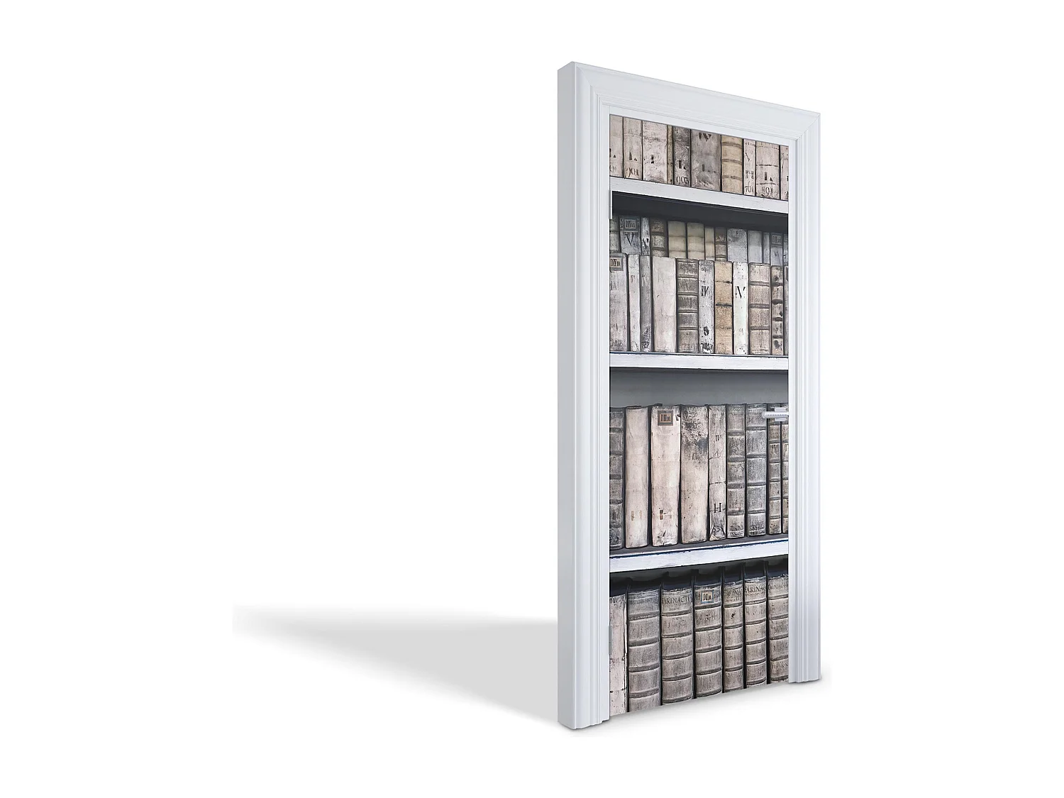 Stickers de porte autocollants - Livres anciens 75x205 cm