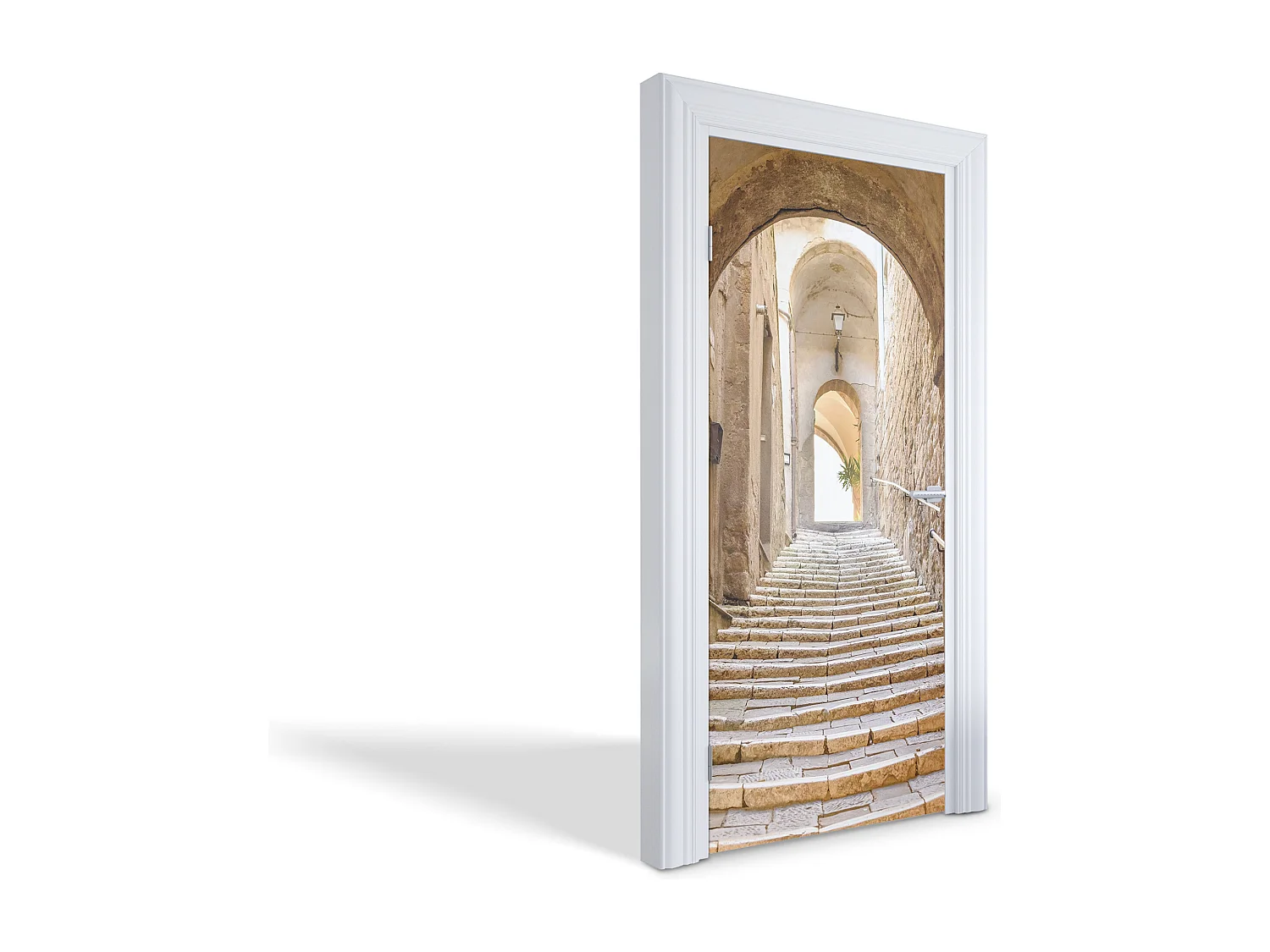 Papier peint photo pour portes intérieures - Escaliers en pierre 95x205 cm