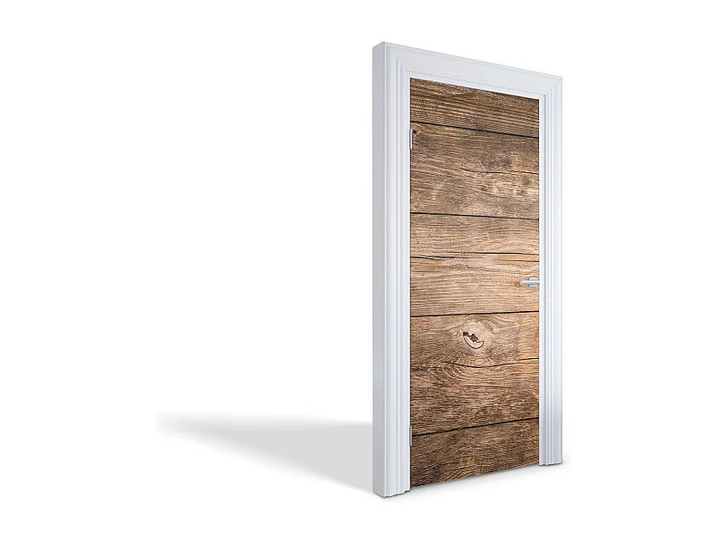 Dekorative Aufkleber für Innentüren - Parkett 85x205 cm