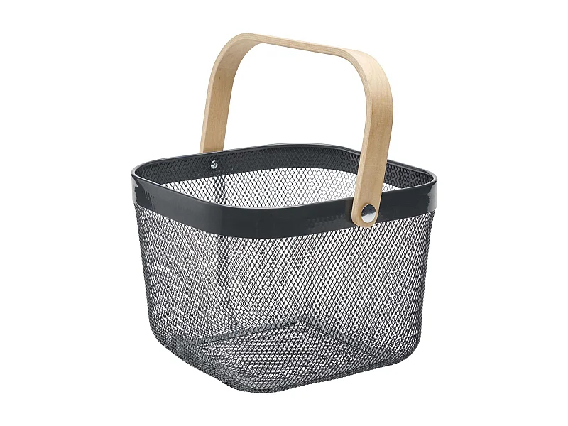 Panier en métal gris anthracite Grosser 10 litres