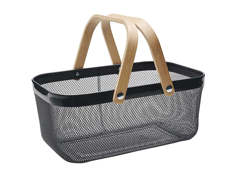 Panier en métal gris anthracite Grosser 16 litres