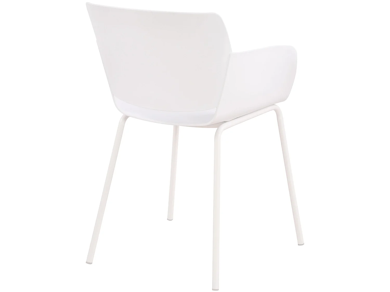 chaise salle à manger - Plastique - Blanc - Alpena
