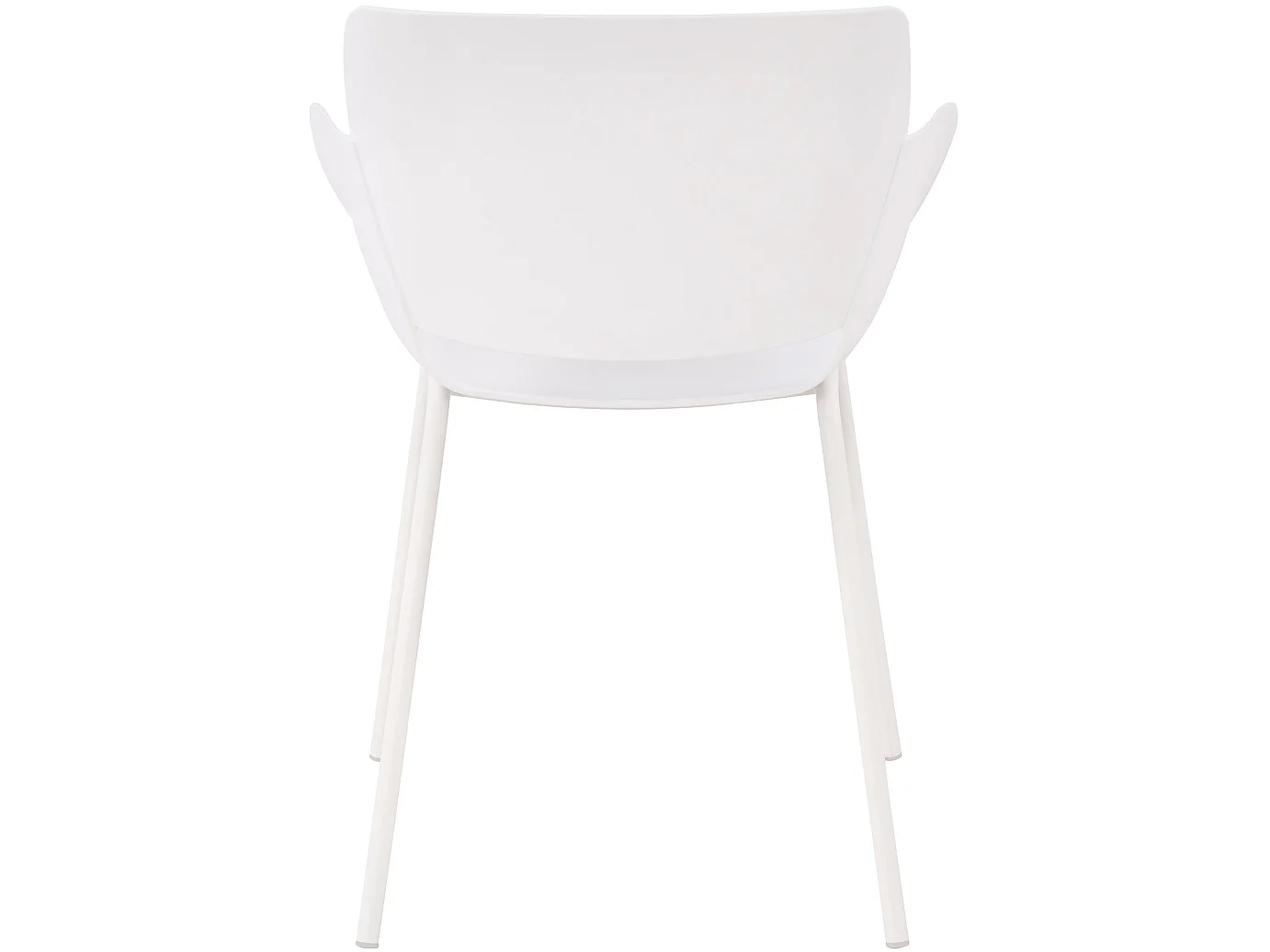 chaise salle à manger - Plastique - Blanc - Alpena