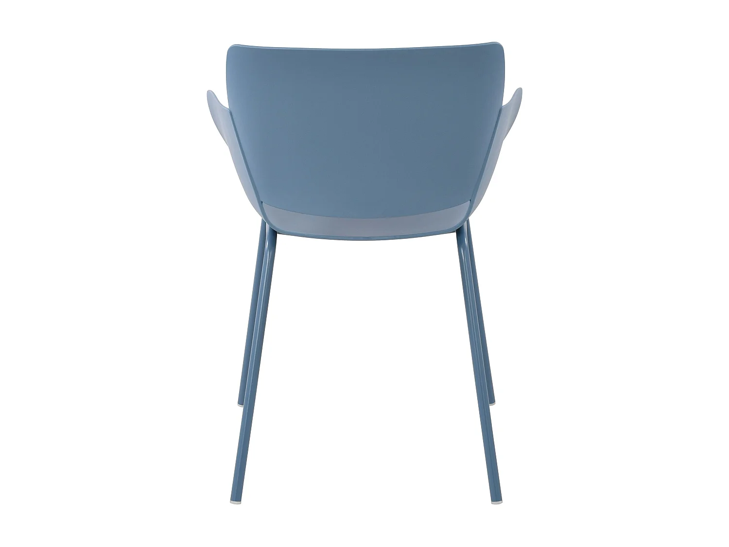 chaise salle à manger - Plastique - Bleu - Alpena