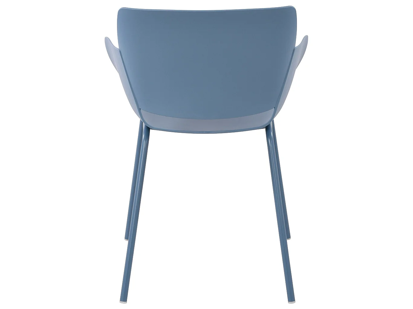 chaise salle à manger - Plastique - Bleu - Alpena