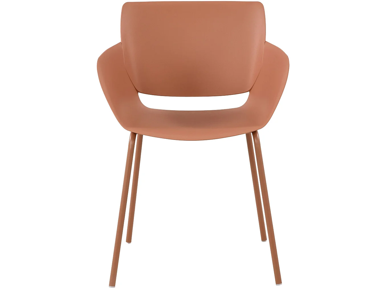 chaise salle à manger - Plastique - Terre cuite - Alpena