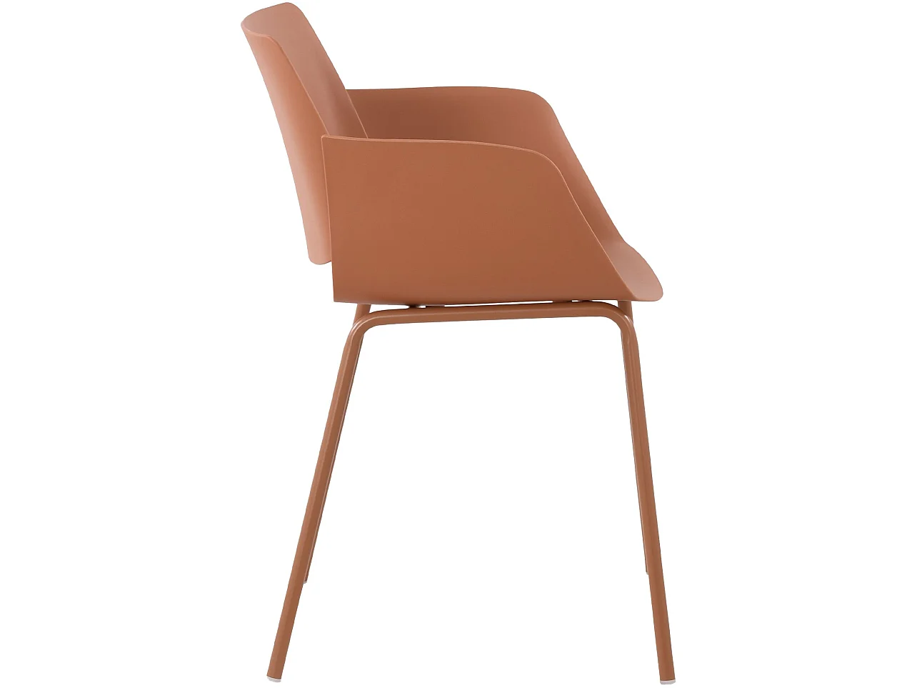 chaise salle à manger - Plastique - Terre cuite - Alpena