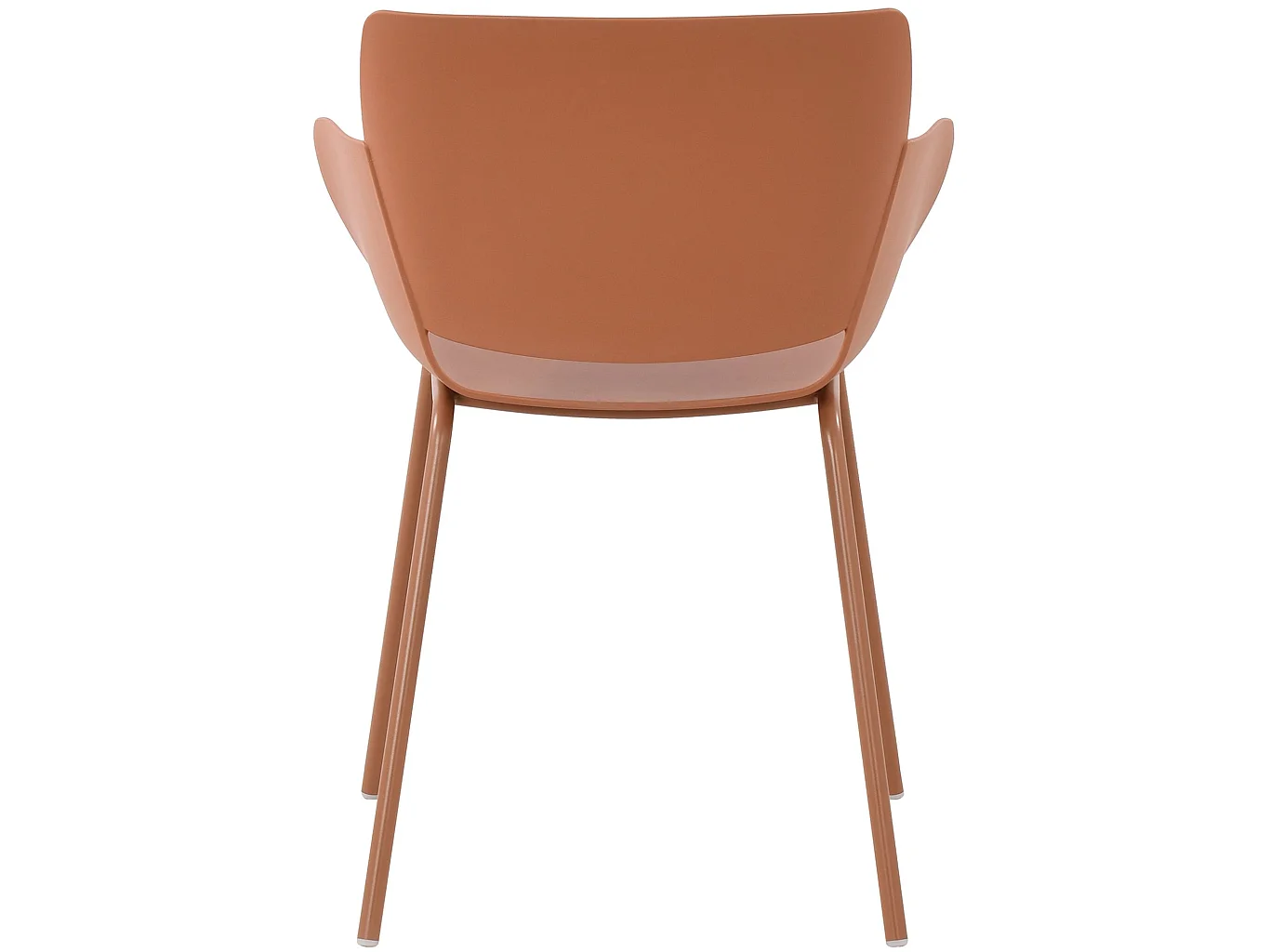 chaise salle à manger - Plastique - Terre cuite - Alpena