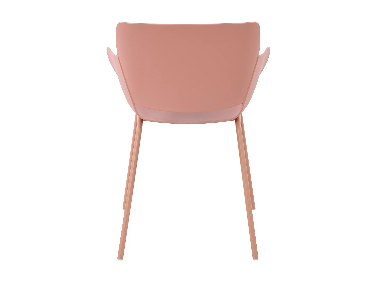 chaise salle à manger - Plastique - Rose - Alpena