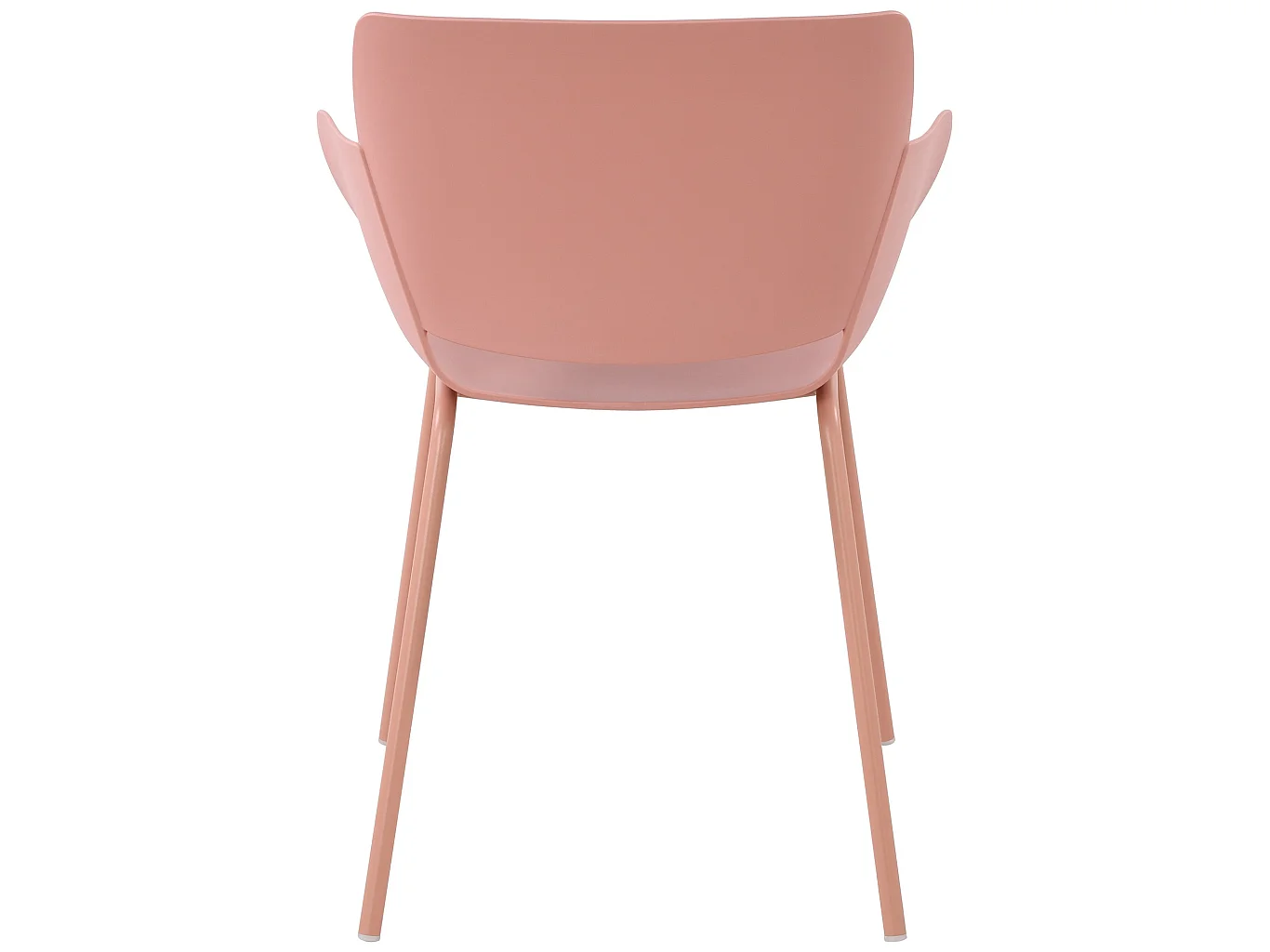 chaise salle à manger - Plastique - Rose - Alpena
