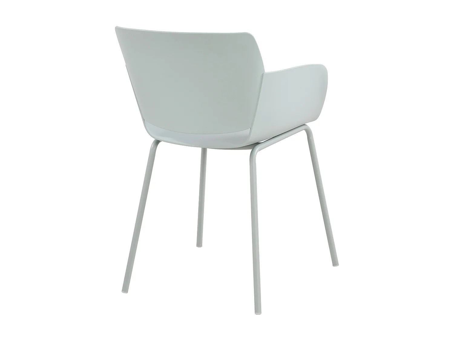 chaise salle à manger - Plastique - Turquoise - Alpena