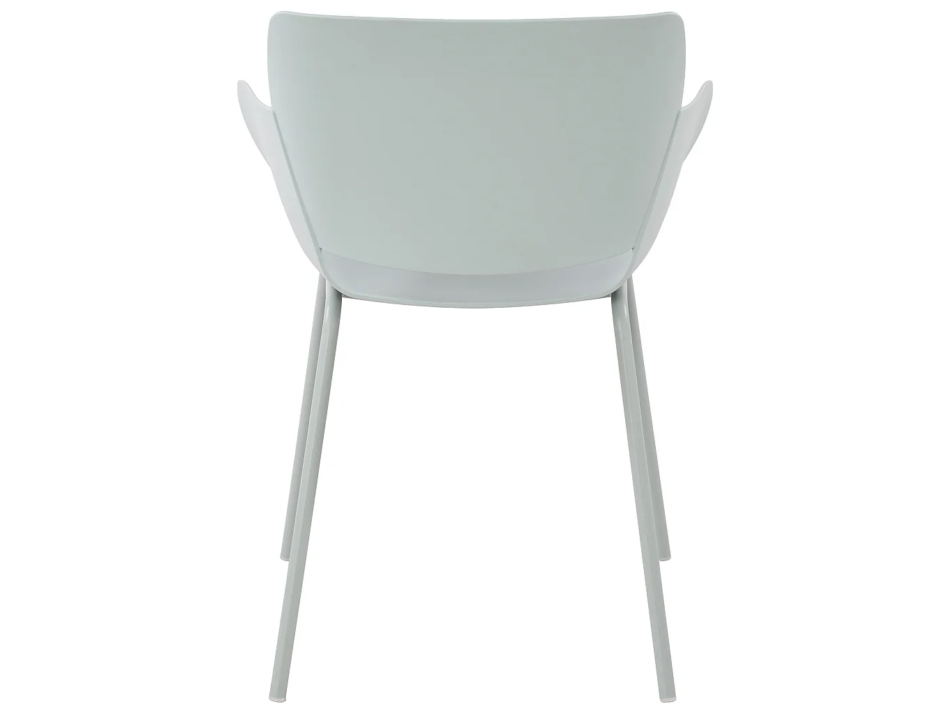 chaise salle à manger - Plastique - Turquoise - Alpena