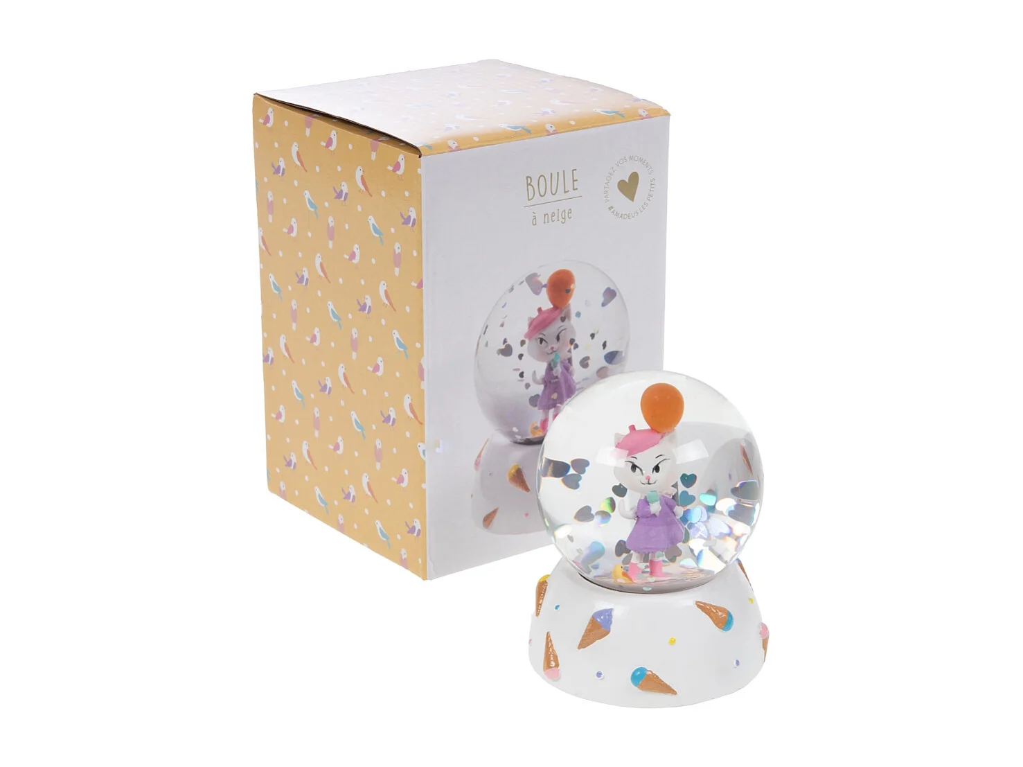 Boule à neige Mia au parc