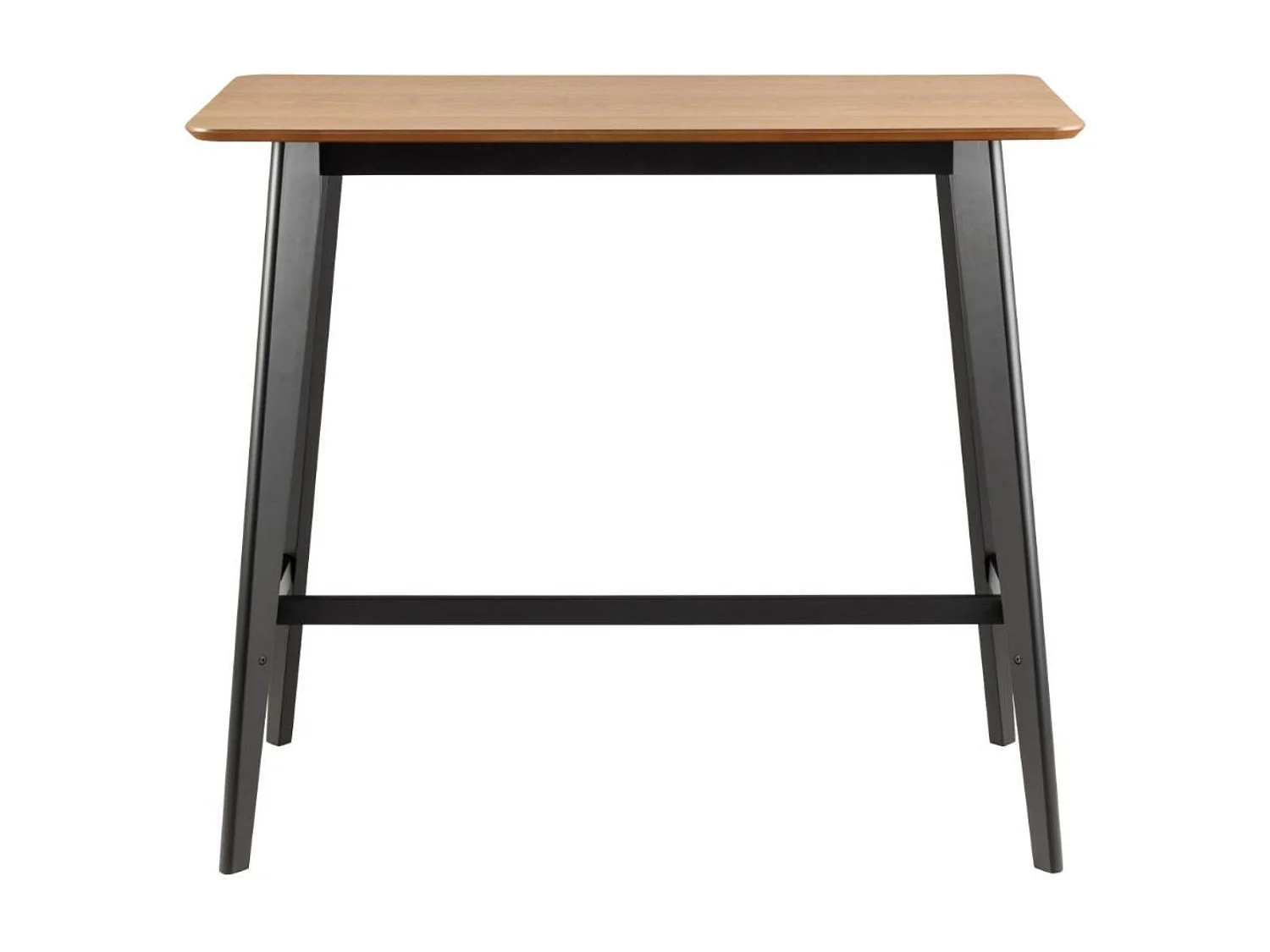 Table de bar et 4 tabourets de bar scandinaves en bois - LETA