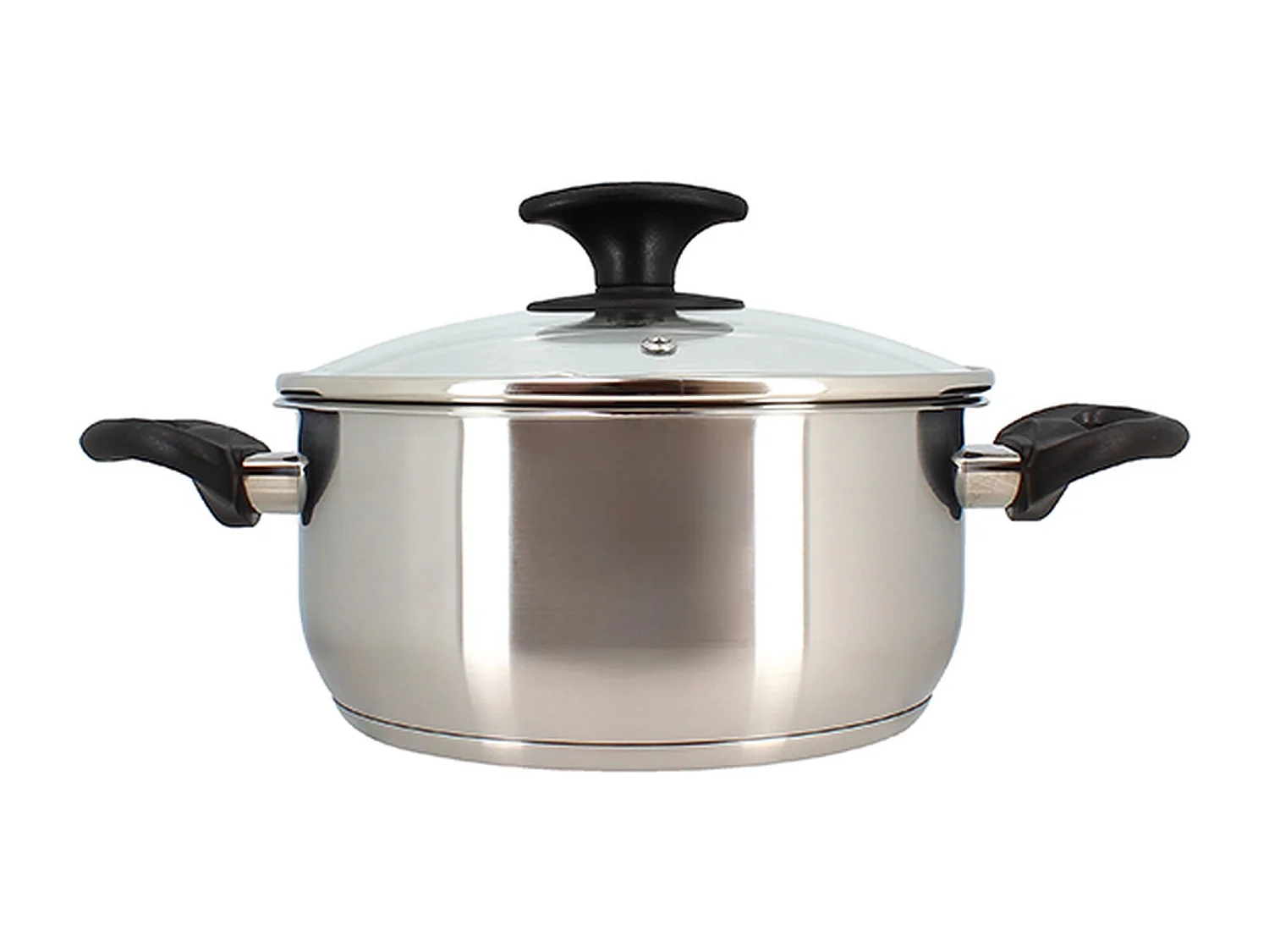 Menastyl - Faitout First 20cm En Acier Inoxydable Avec Couvercle