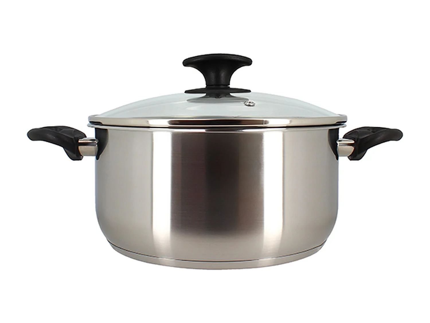 Menastyl - Faitout First 24cm En Acier Inoxydable Avec Couvercle