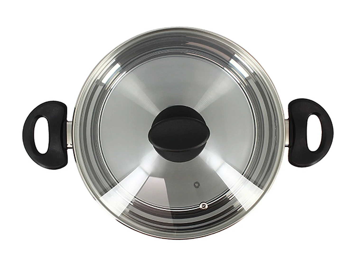 Menastyl - Faitout First 24cm En Acier Inoxydable Avec Couvercle