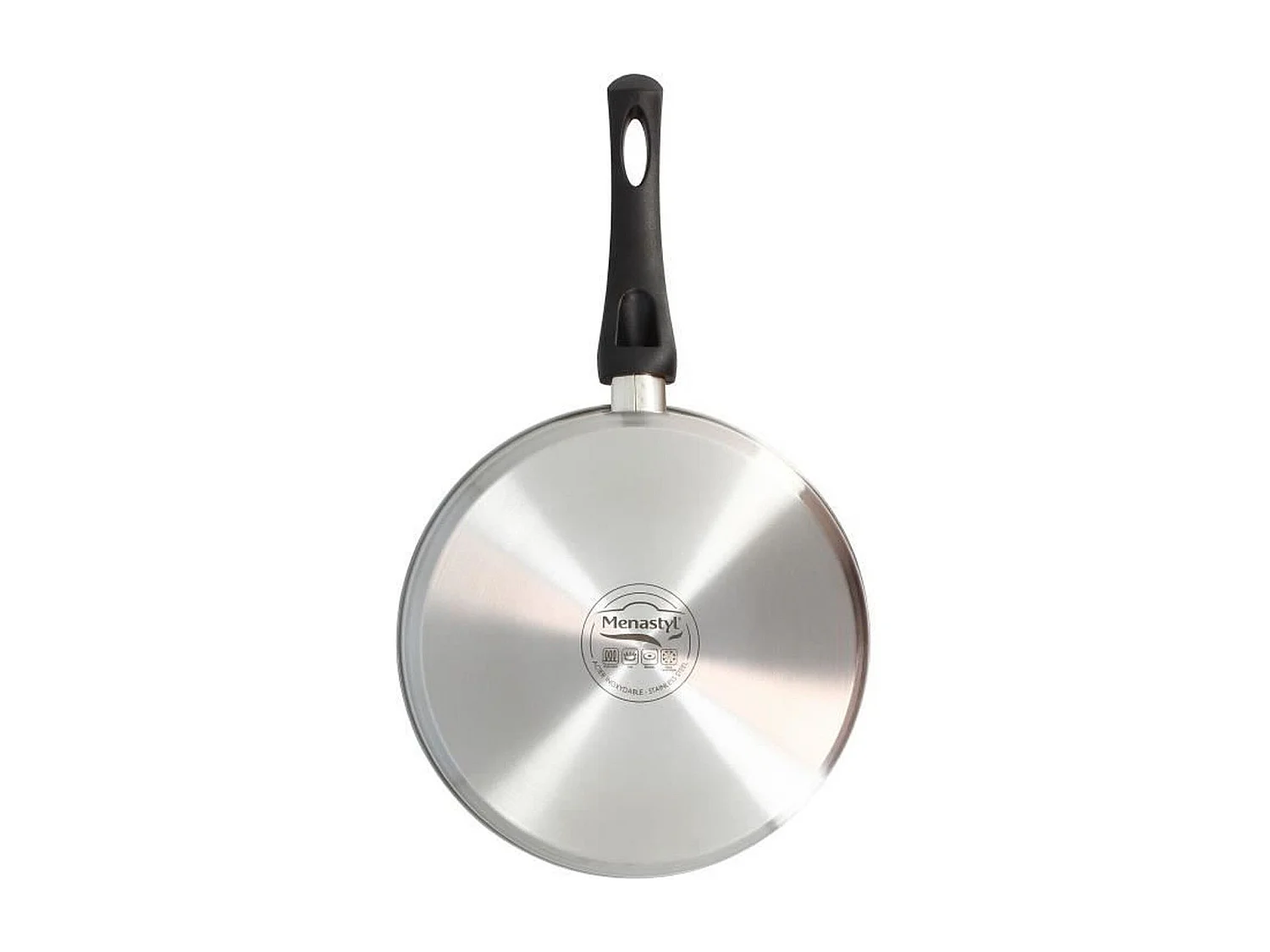 Menastyl - Sauteuse First 24cm En Acier Inoxydable Avec Couvercle